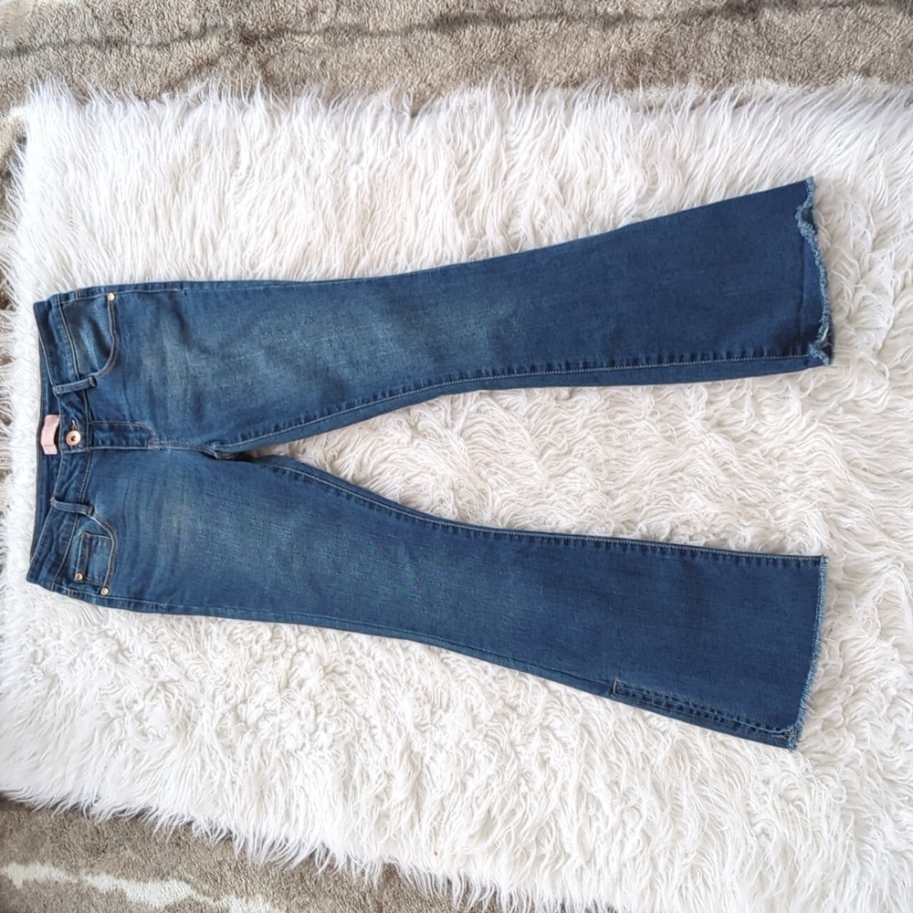 Squeeze Girls Slit Ankle Bootcut Jeans
